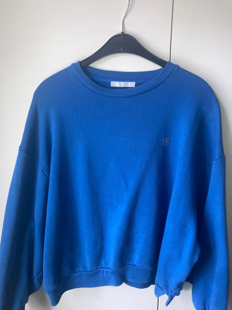 Sweater by bar, Ophalen of Verzenden, Zo goed als nieuw, Maat 36 (S), Blauw