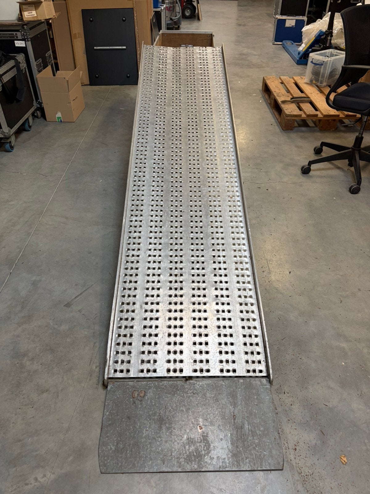 Aluminium ramp / oprijplaat, Ophalen, Gebruikt