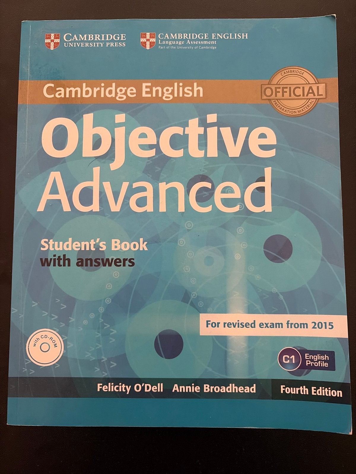 Cambridge English Objective Advanced Student's Book C1, Ophalen of Verzenden, Alpha, Zo goed als nieuw, HBO