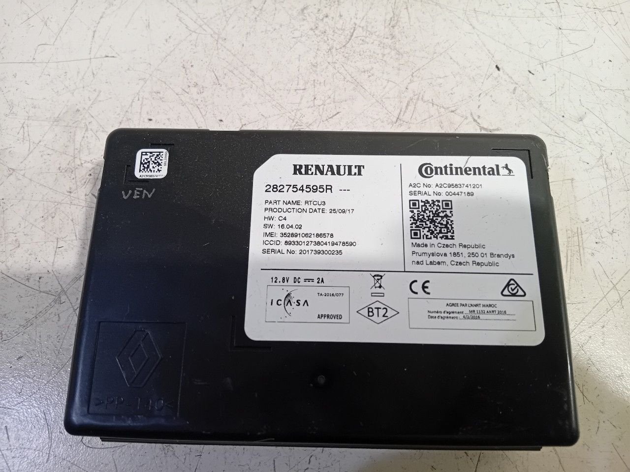 Computer navigatie Renault Mégane, Onderdelen@venauto.nl, Van der Ven Autorecycling B.V., Gebruikt, Ettenseweg 76, 4706 PB Roosendaal, The Netherlands