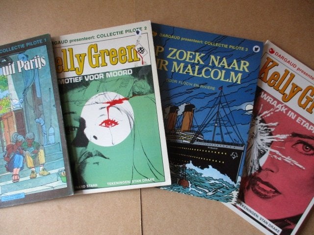 w0248 collectie pilote 1 t/m 20, Meerdere stripboeken, Ophalen, Gelezen