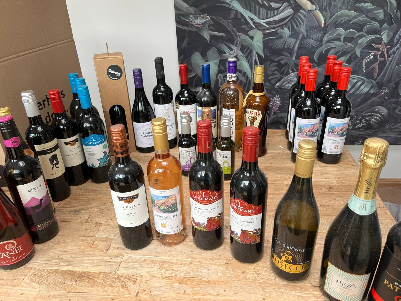 Diverse Wijncollectie: Rood, Wit, Rosé, Port & Prosecco, Verzamelen, Wijnen, Ophalen, Nieuw, Frankrijk, Rode wijn