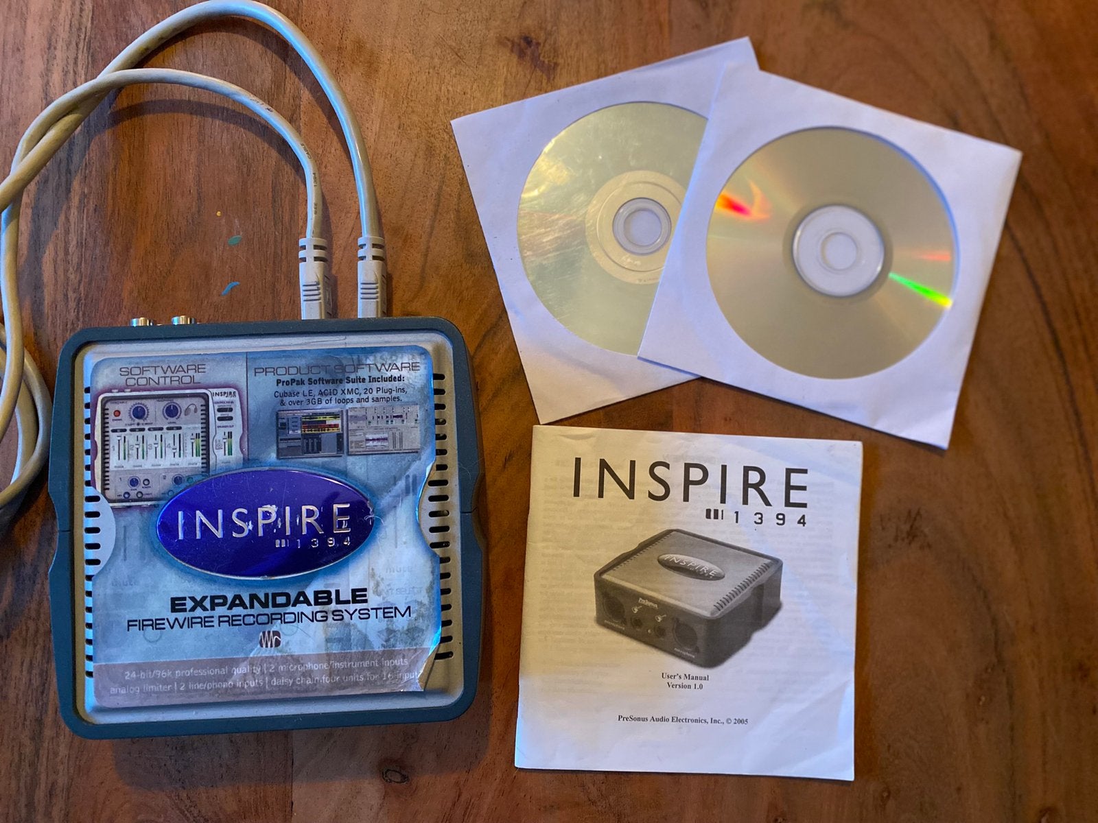 PreSonus Inspire 1394 audio interface., Ophalen of Verzenden, Zo goed als nieuw, Audio