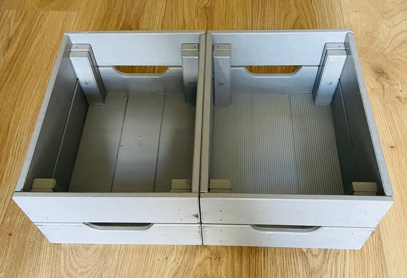 IKEA KNAGGLIG Box/Krat, pine, 23x31x15 cm, Doe-het-zelf en Verbouw, Kratten en Dozen, Ophalen, Minder dan 35 cm, Zo goed als nieuw