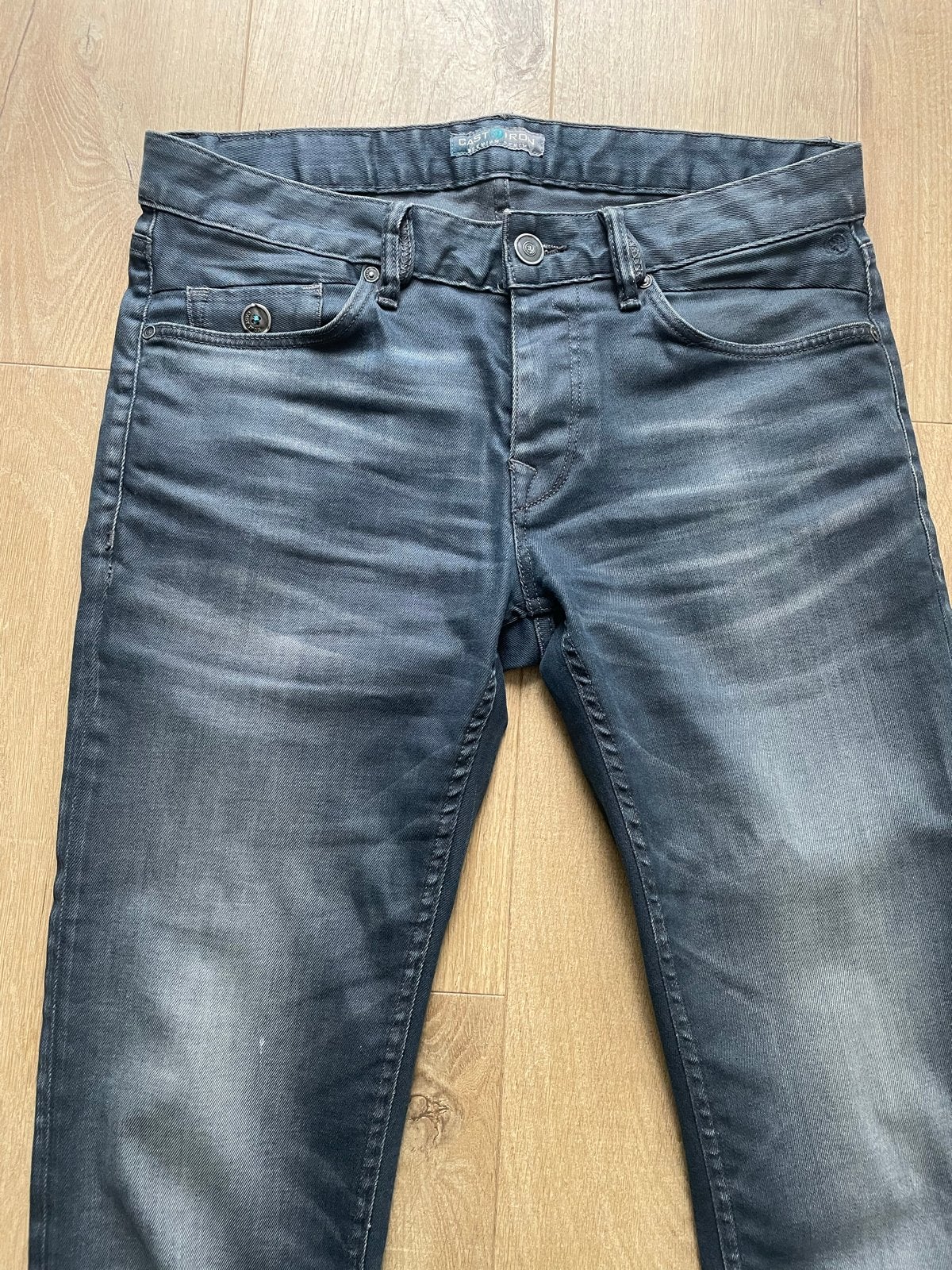 Cast Iron Riser Slim Fit Jeans W32 L32, Ophalen of Verzenden, Gedragen, Grijs, W32 (confectie 46) of kleiner