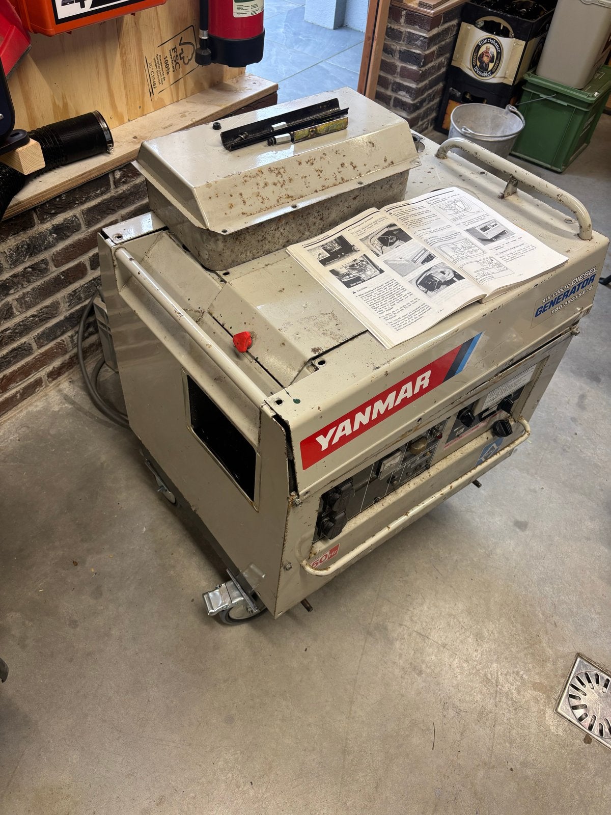 Yanmar Generator opknapper, Doe-het-zelf en Verbouw, Motoren, Gebruikt, Ophalen