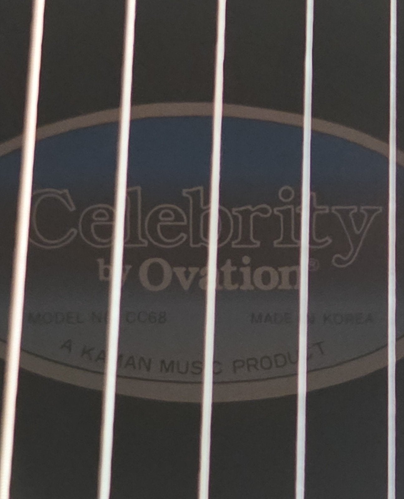 celebrity by ovation guitar cc68 gitaar, Muziek en Instrumenten, Snaarinstrumenten | Gitaren | Akoestisch, Ophalen, Klassieke of Spaanse gitaar