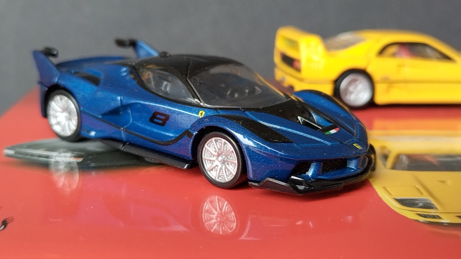 Ferrari F40 Testarossa FXx. 1:67 Tomica Premium 3 pack Pol, Overige merken, Auto, Verzenden, Nieuw