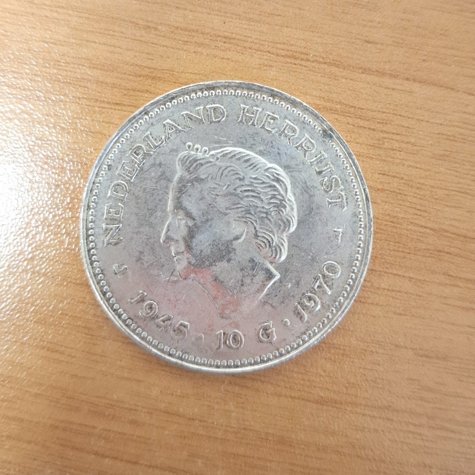 10 Gulden Juliana 1945-1970 – Nederlandse munt – Jubileum, Ophalen of Verzenden, Koningin Juliana, 10 gulden, Zilver