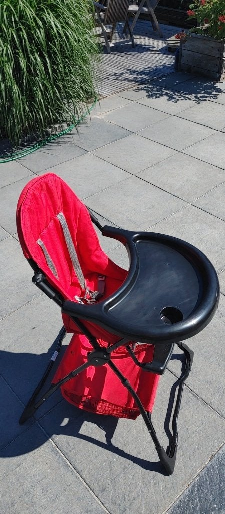 Kinderstoel Cabino, Ophalen, Zo goed als nieuw, Inklapstoel, Afneembaar eetblad