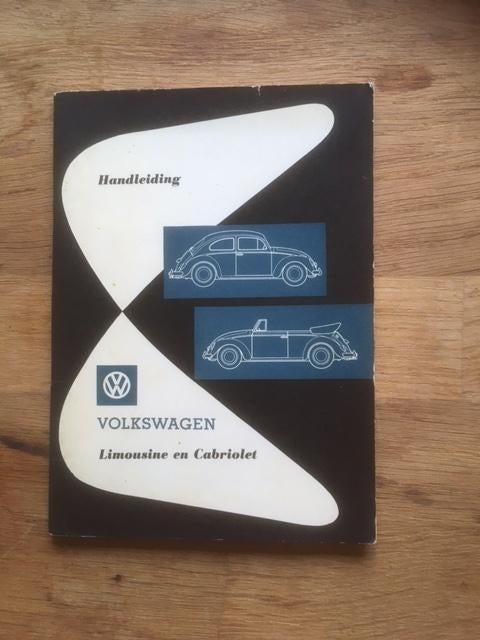 Instructieboekje     Volkswagen     Kever      1962       NL, Ophalen of Verzenden