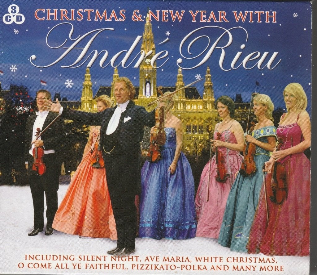 Andre Rieu - Christmas and New Year With - 3CD Supernetjes, Cd's en Dvd's, Gebruikt, Ophalen of Verzenden, Album, Inclusief doosje