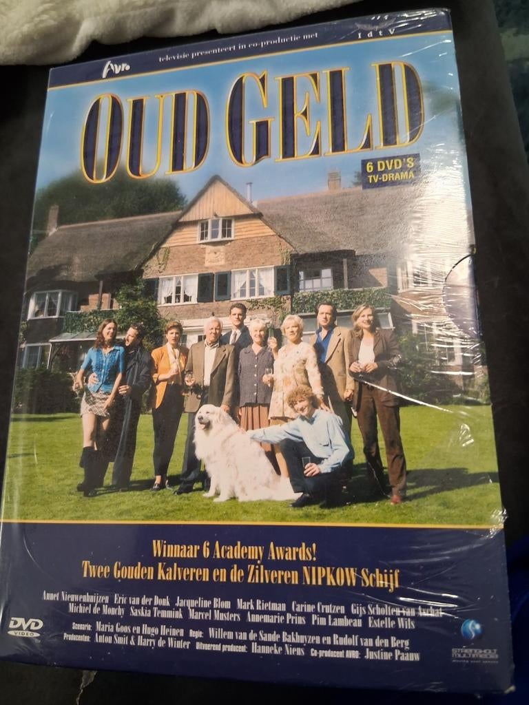 Oud Geld - Complete TV-serie (6 DVD's) nieuw in verpakking, Cd's en Dvd's, Dvd's | Tv en Series, Vanaf 12 jaar, Ophalen of Verzenden