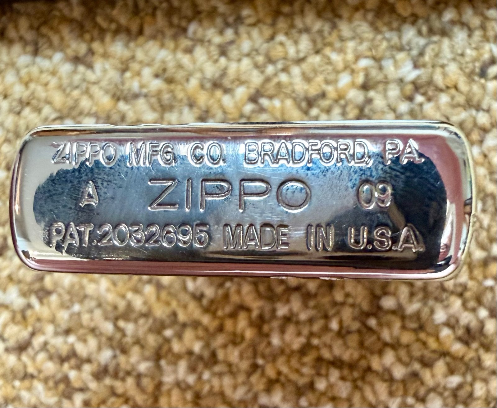 Zippo Aansteker - Made in USA - Zo goed als nieuw, Ophalen of Verzenden, Zo goed als nieuw, Aansteker