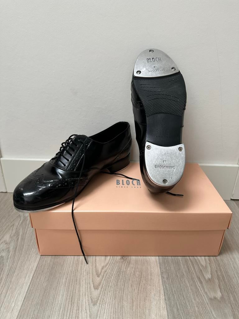 Bloch Tapschoenen Maat 38 - Zwart, Zo Goed Als Nieuw, Ophalen of Verzenden, Zo goed als nieuw, Zwart, Dansschoenen