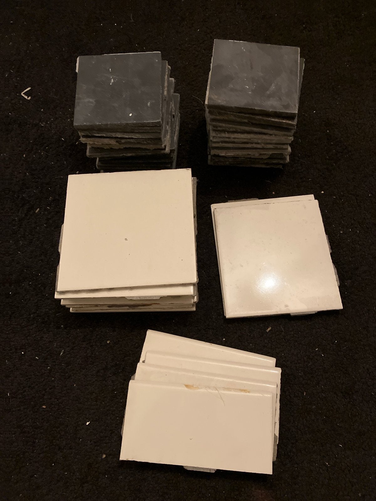 Vintage jaren '60 tegels: Mosa en Royal Sphinx, Doe-het-zelf en Verbouw, Gebruikt, Ophalen of Verzenden, Minder dan 20 cm, Minder dan 5 m²