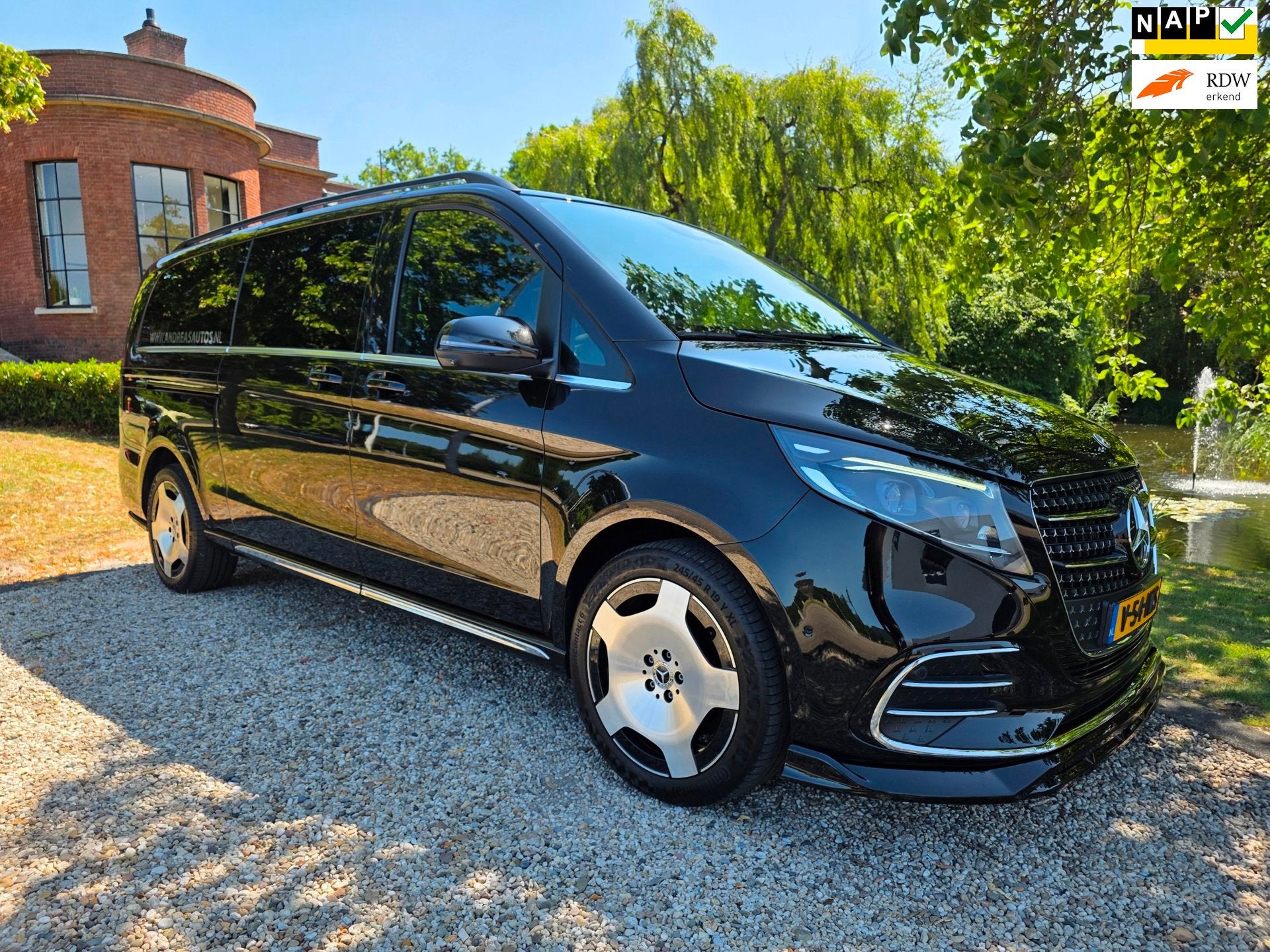 Mercedes-Benz V-KLASSE 300d XXL 4-matic AMG DC Avantgarde Ed, Auto's, Gebruikt, Euro 6, 4 cilinders, 2420 kg