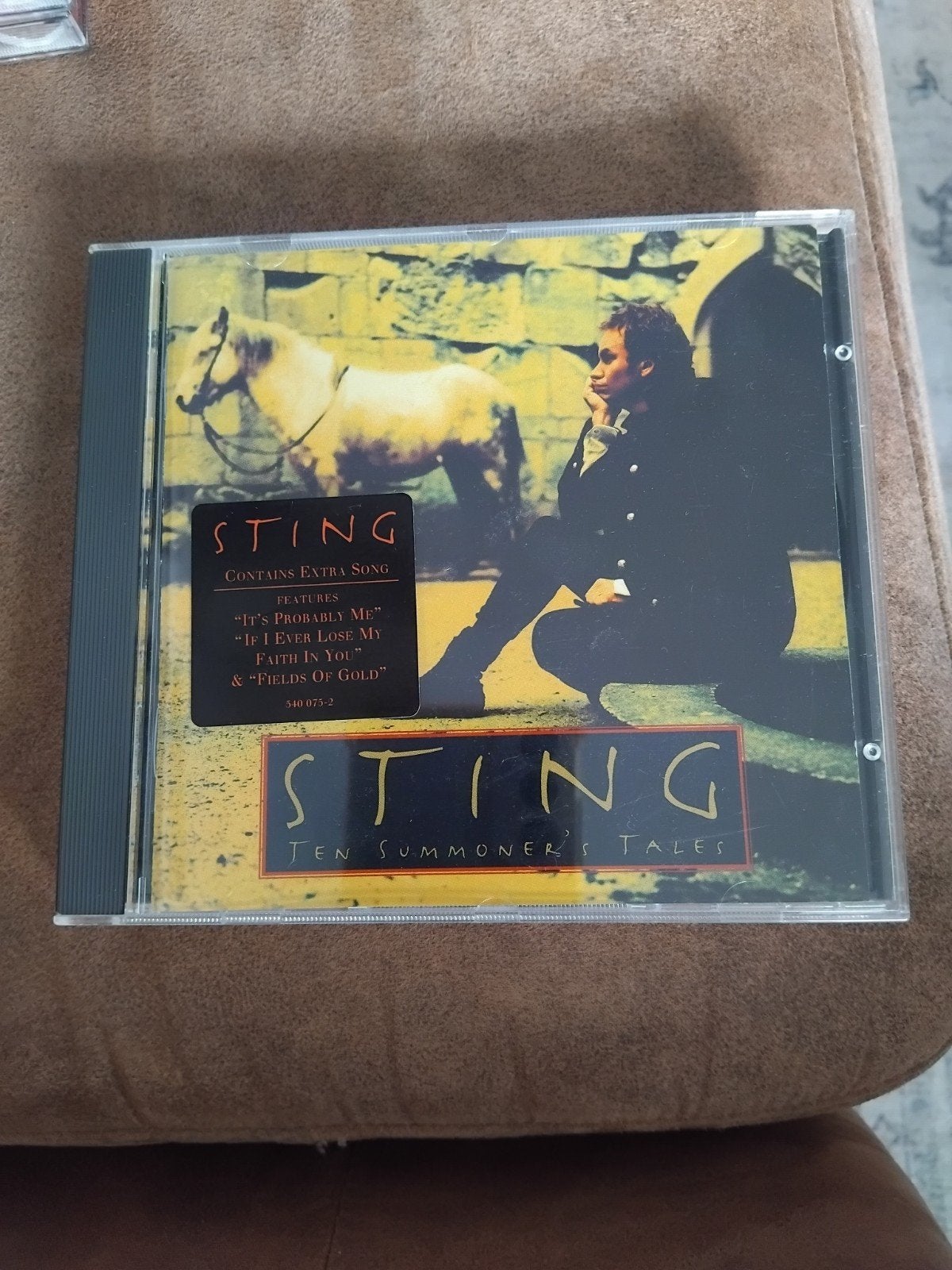 Sting - Ten Summoner's Tales CD (met extra song), Gebruikt, Met bonustracks, Pop, Ophalen of Verzenden