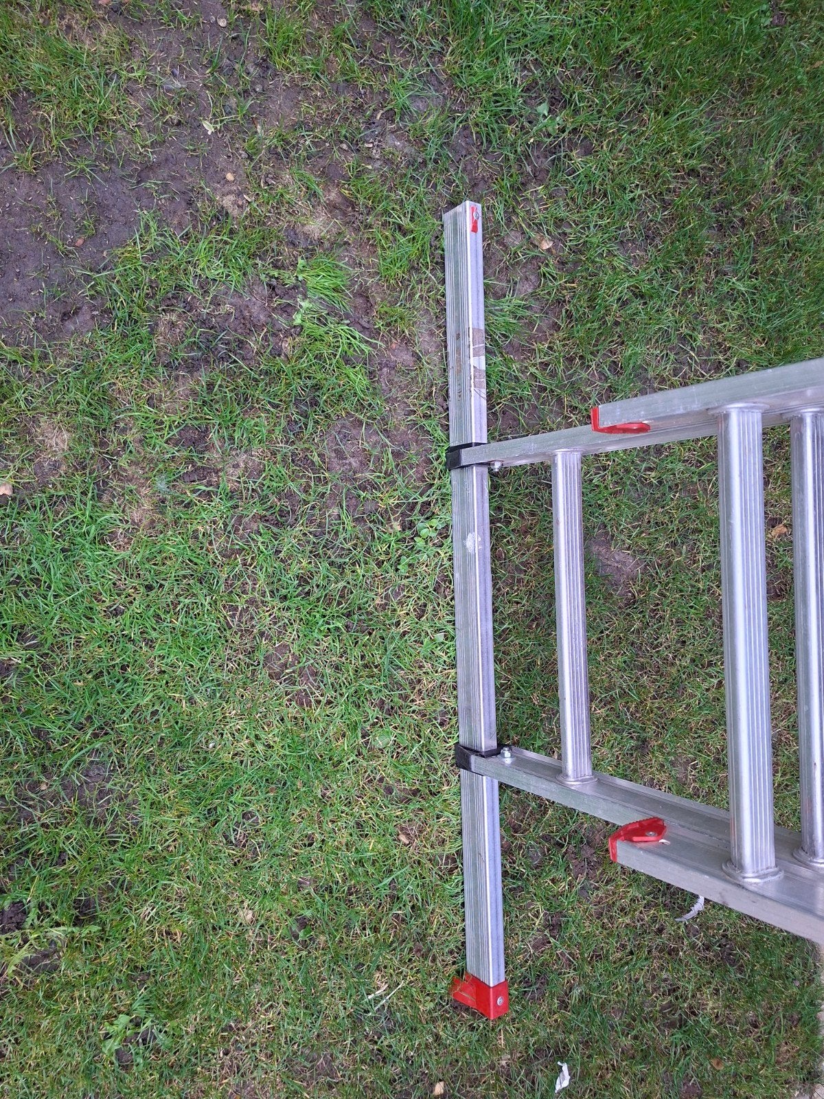 Uitschuifbare ladder - 2x14 sporten, max 6.90m, Doe-het-zelf en Verbouw, Ophalen
