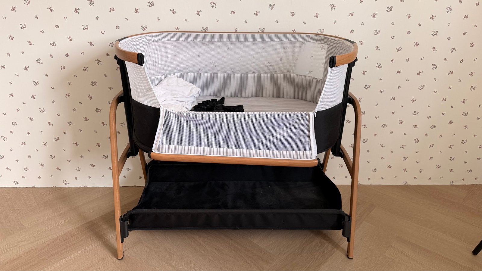Deryan Co-Sleeper / Wieg + 2 hoeslakens, Ophalen, Gebruikt, Wieg