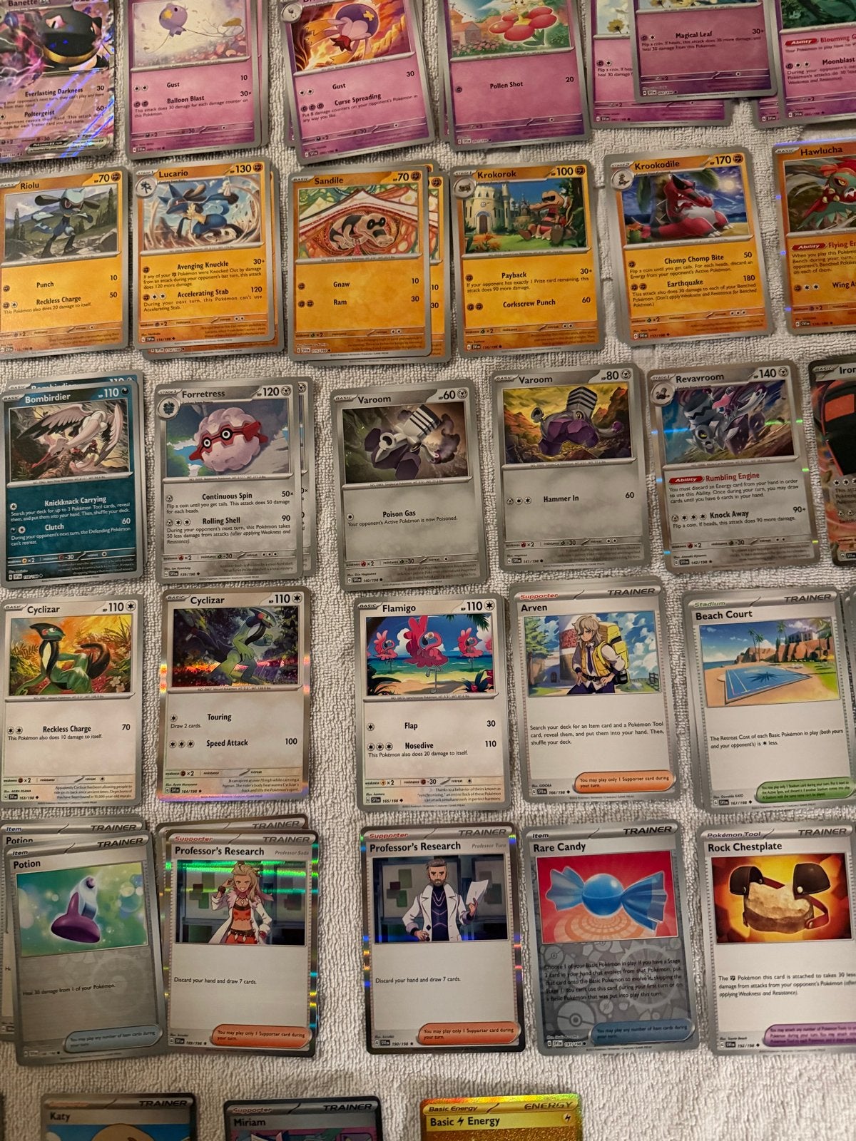 Grote collectie Pokémon kaarten (ca. 360 stuks), Ophalen, Nieuw, Meerdere kaarten, Foil
