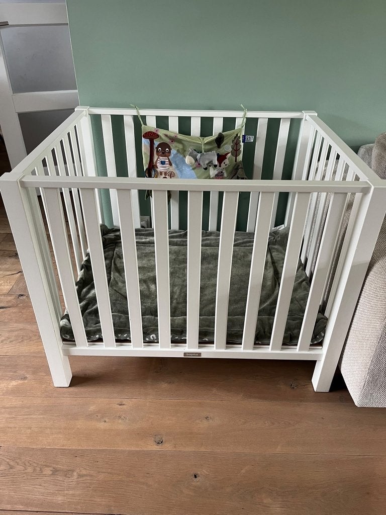 Bopita box wit, Kinderen en Baby's, Ophalen, Zo goed als nieuw, Vierkant, In hoogte verstelbaar