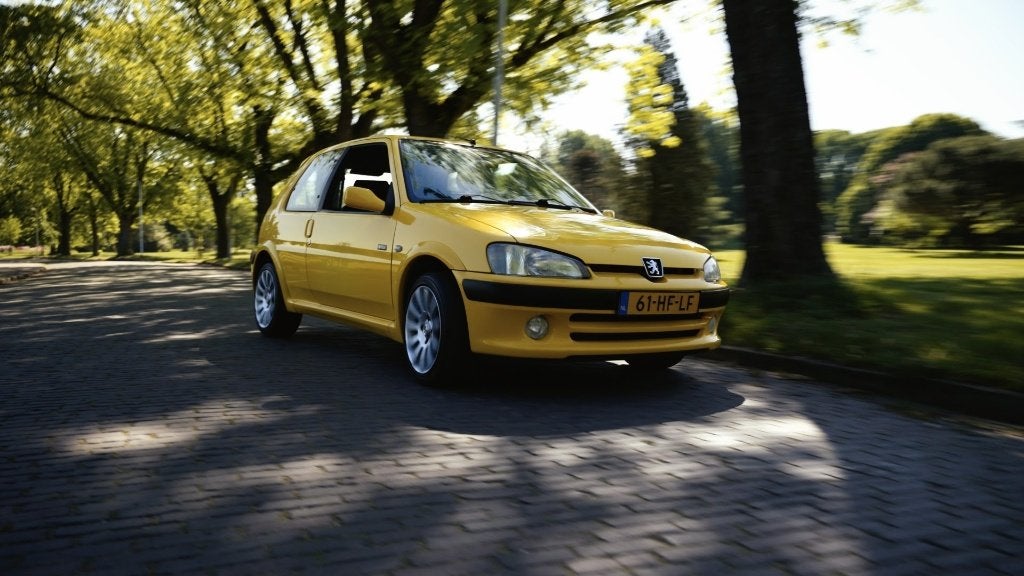 Peugot 106 1.1 Sport 2000 Geel, Ophalen of Verzenden, Gebruikt, Peugeot