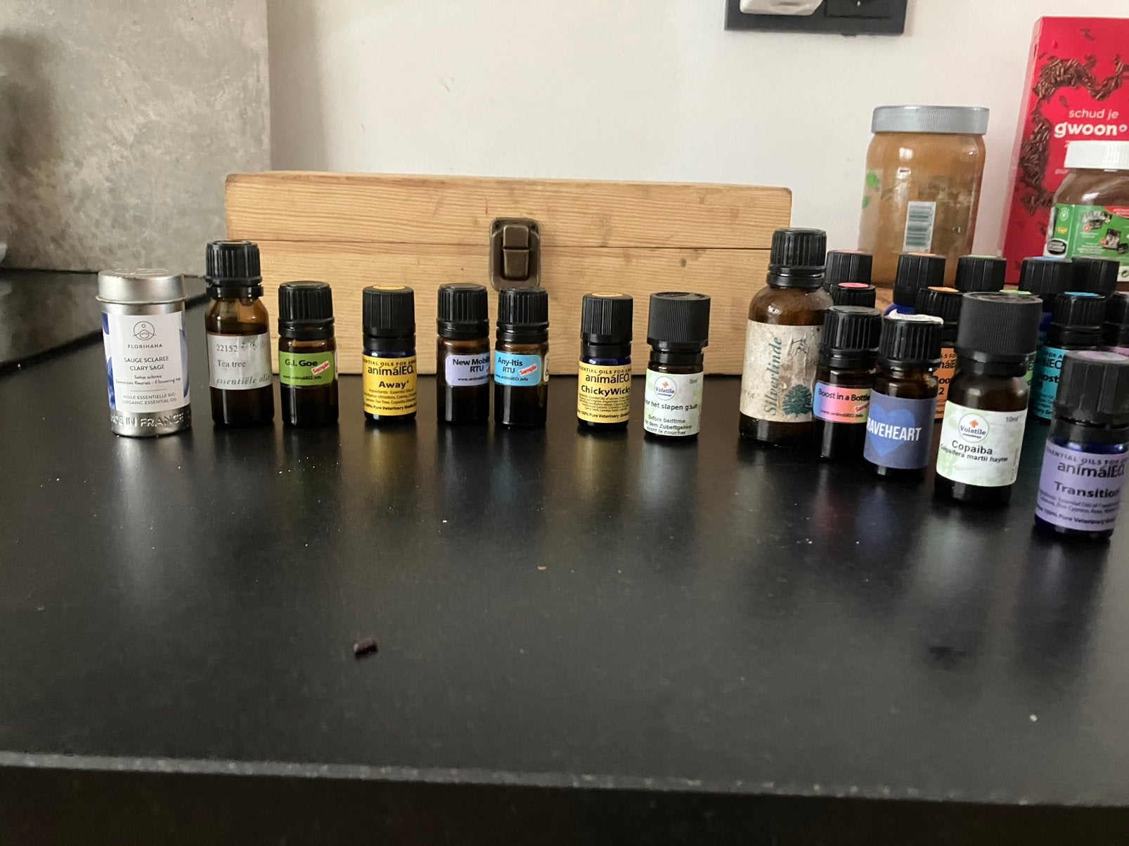 Essentiele olie voor weggeefprijs, Ophalen of Verzenden, Zo goed als nieuw, Aroma