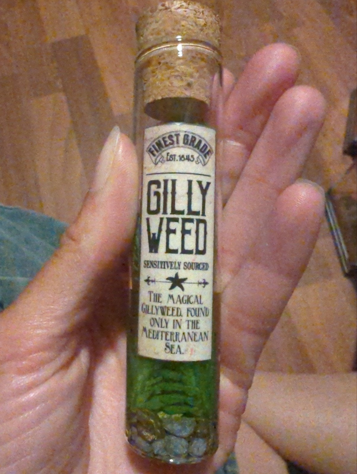 Harry Potter Gillyweed, Ophalen of Verzenden, Zo goed als nieuw, Overige typen