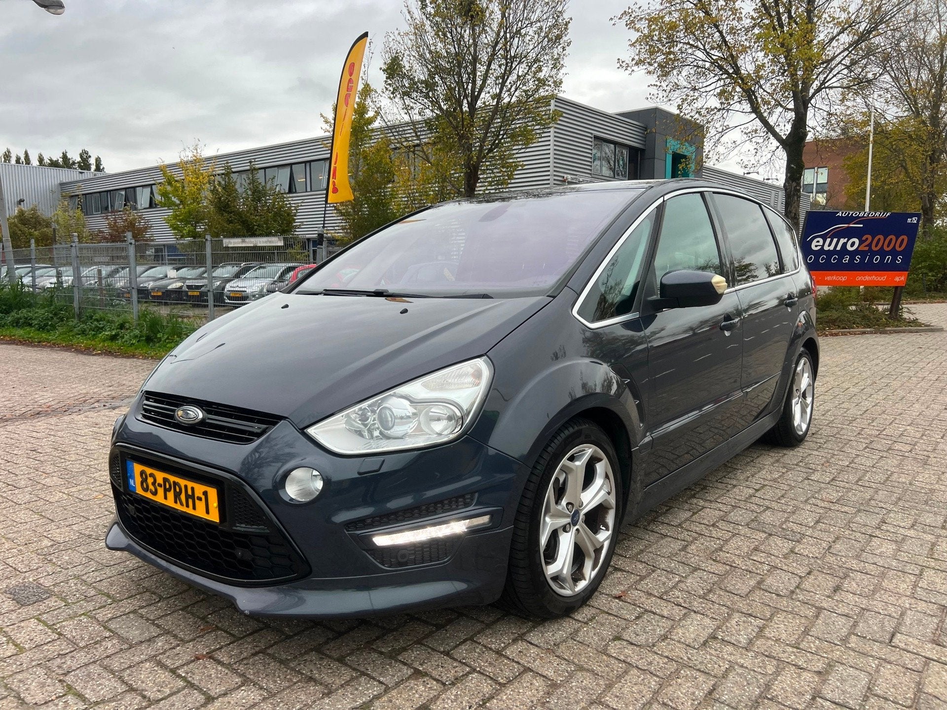 Ford S-Max 2.0 EcoBoost S Edition - Alcantara - Navi - Xenon, Auto's, Euro 5, Gebruikt, Zwart, 4 cilinders