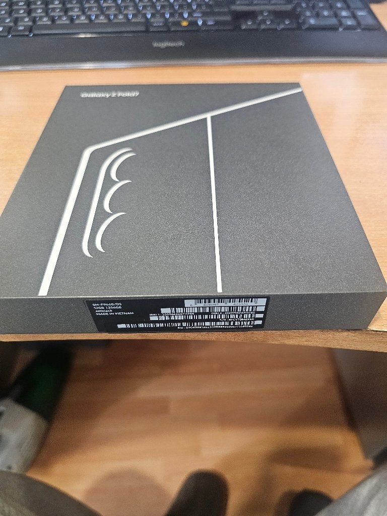 Samsung Galaxy Fold 7 256Gb JetBlack, Zwart, Touchscreen, Nieuw, Ophalen of Verzenden