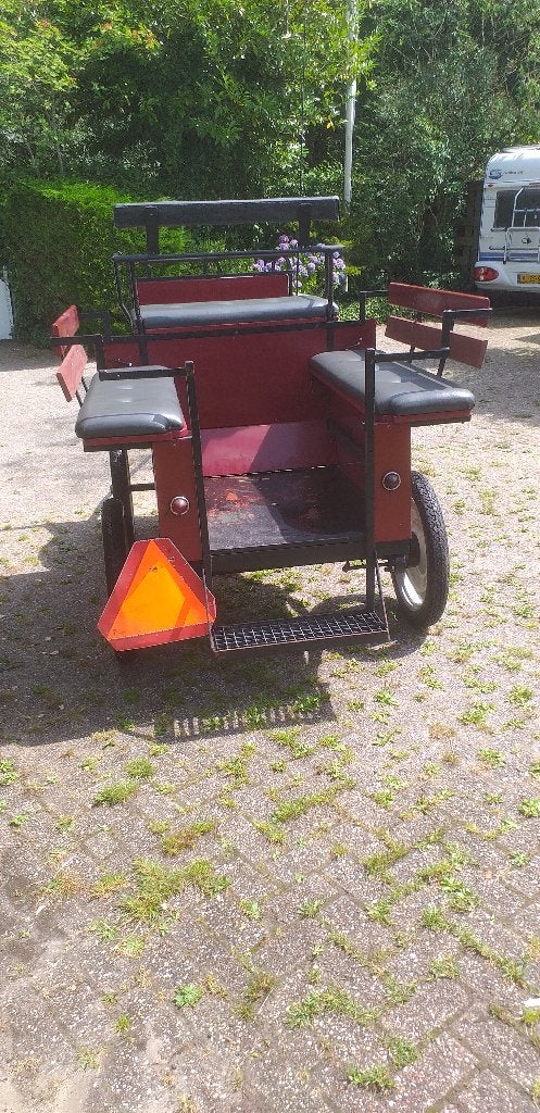 Rijtuig ,wagonette, Gebruikt, Wagonette, Paard