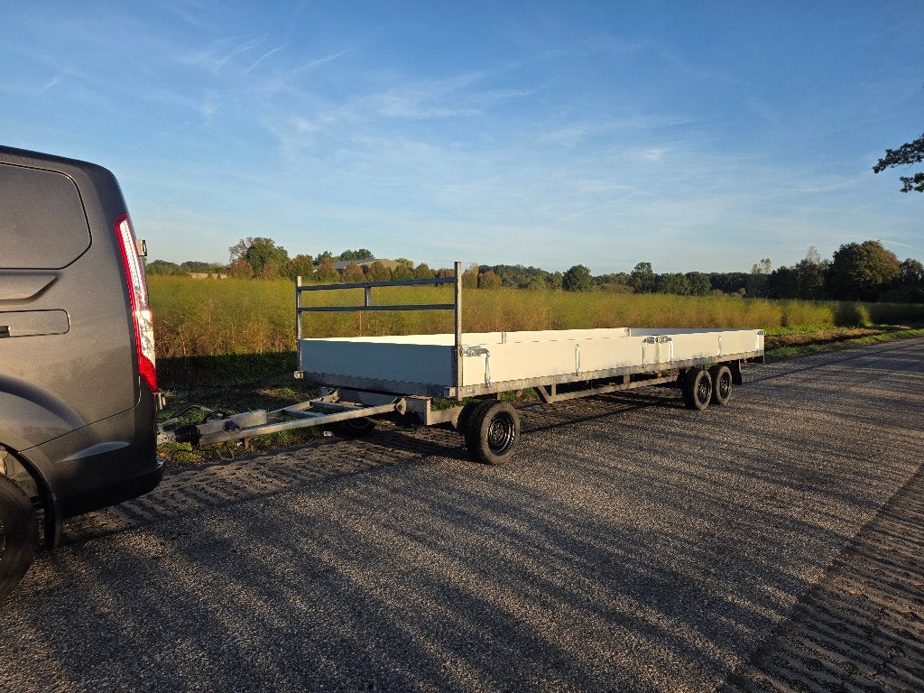 3 assige Schamelwagen Schamelaanhanger 6.00m x 2.15m, 3500kg, Ophalen, Zo goed als nieuw
