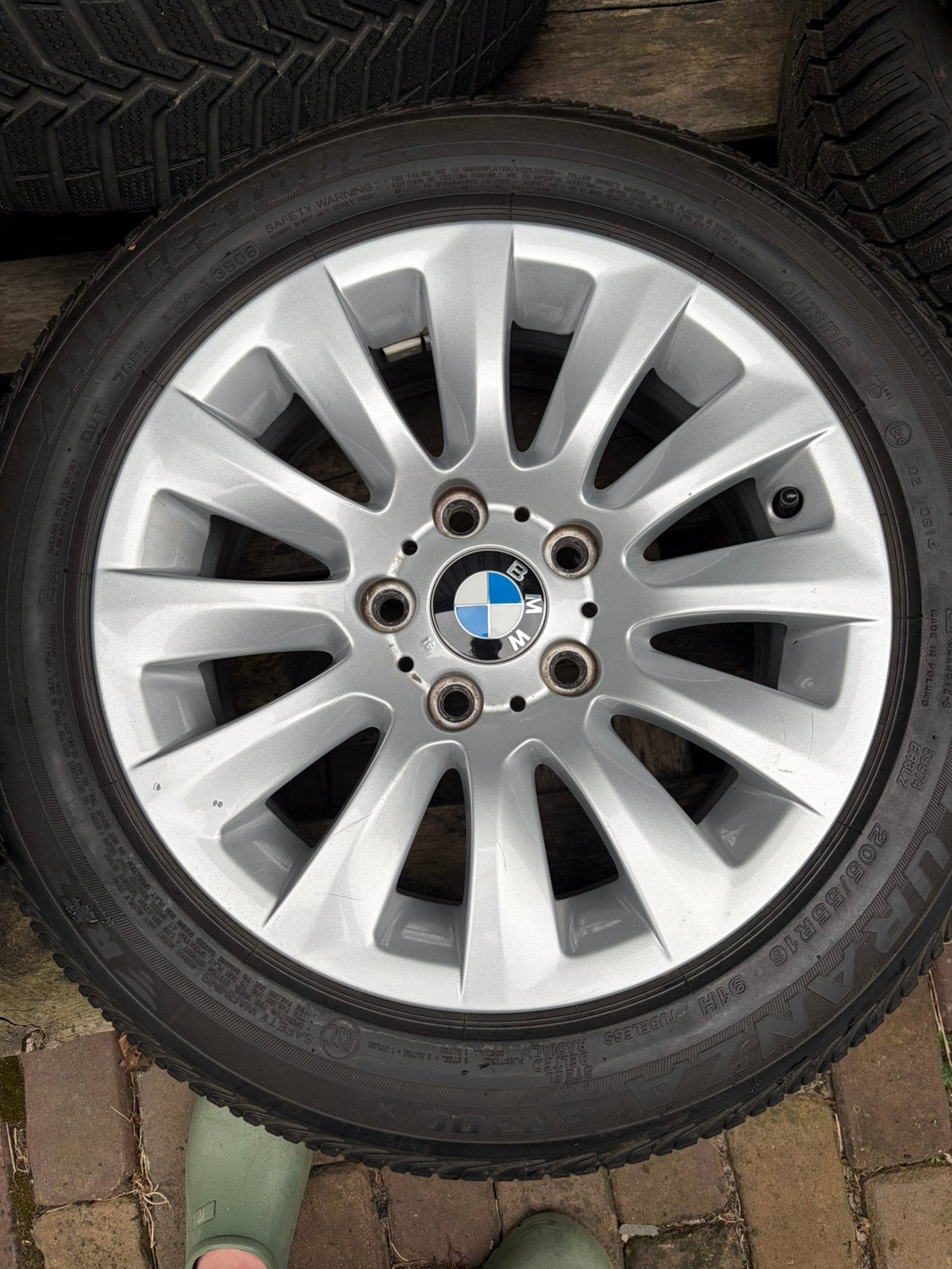 BMW velgen en banden, Ophalen, 16 inch, 205 mm, Zomerbanden