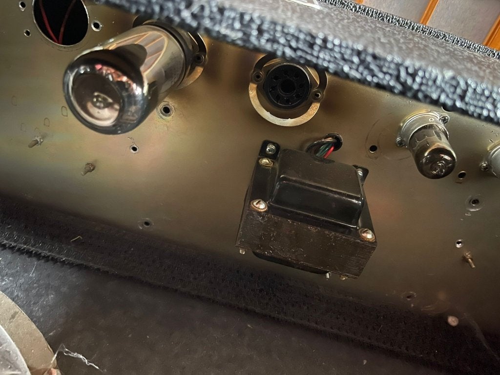 Vintage versterker voor ONDERDELEN, Muziek en Instrumenten, Ophalen, Gebruikt, Gitaar, 50 tot 100 watt