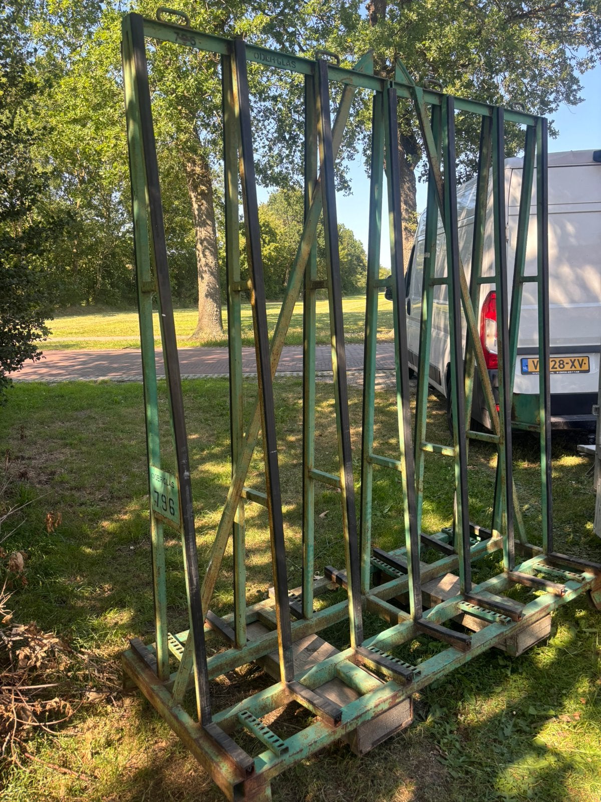 Glasbok / kozijnbok, Doe-het-zelf en Verbouw, Glas en Ramen, Ophalen, Zo goed als nieuw, 80 tot 120 cm, Glasplaat