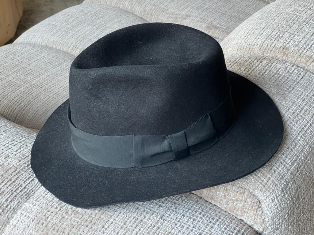 Stetson en Henson Skullys hoeden, Ophalen of Verzenden, Gedragen, 60 cm (XL, 7½ inch) of meer, Hoed