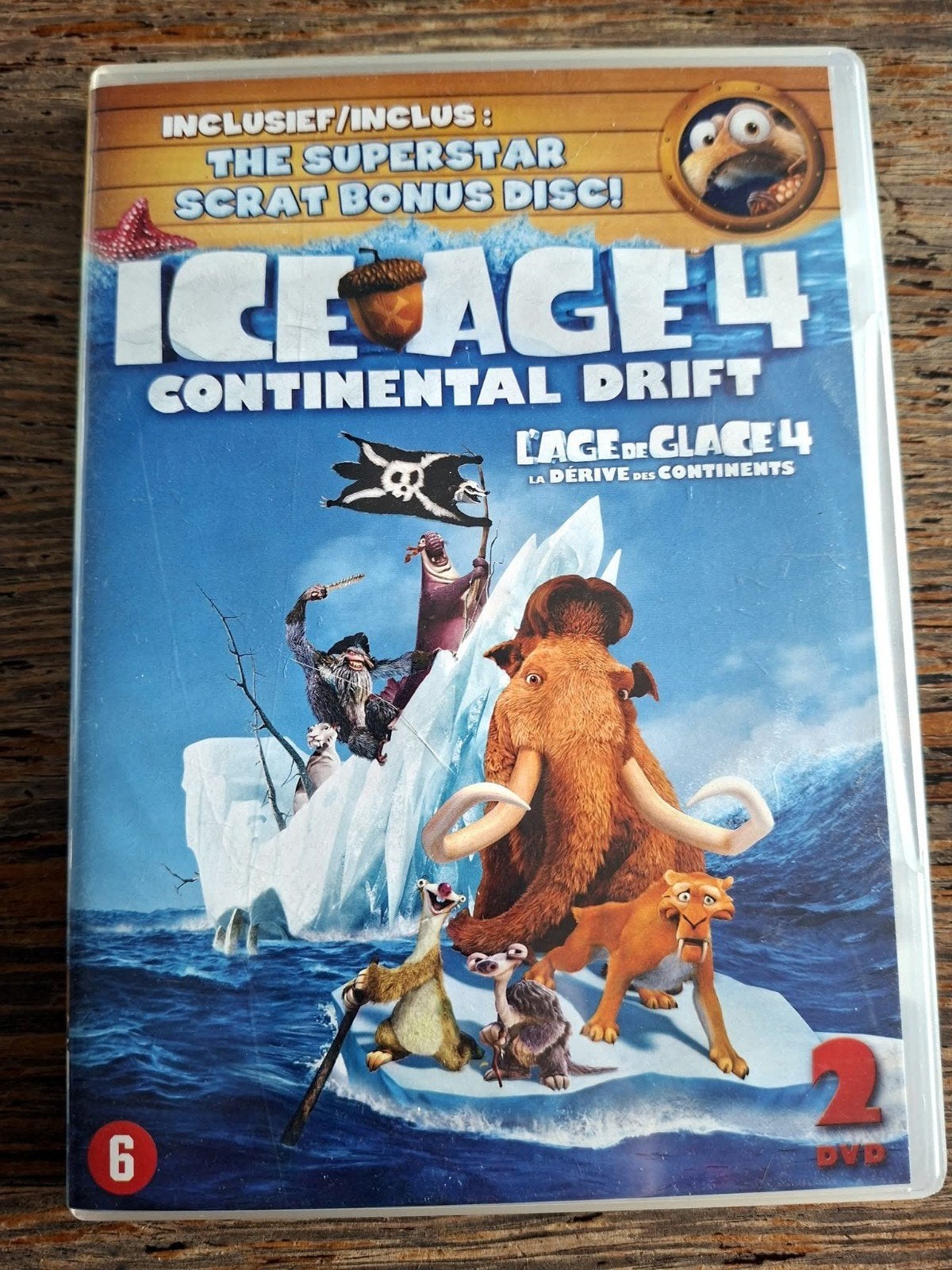 Ice Age 4: Continental Drift  - Inclusief Bonus Disc!, Animatie, Amerikaans, Nederlands, Ophalen of Verzenden