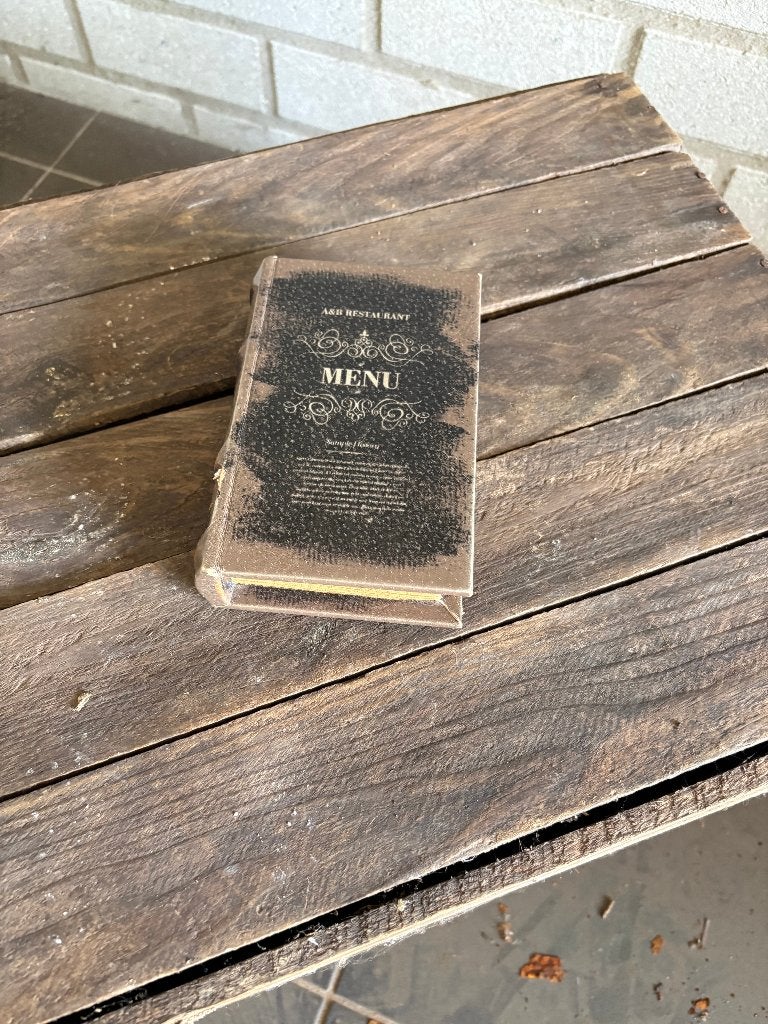 Brocante sleuteldoosje / opberg doosje in boekvorm, Ophalen of Verzenden