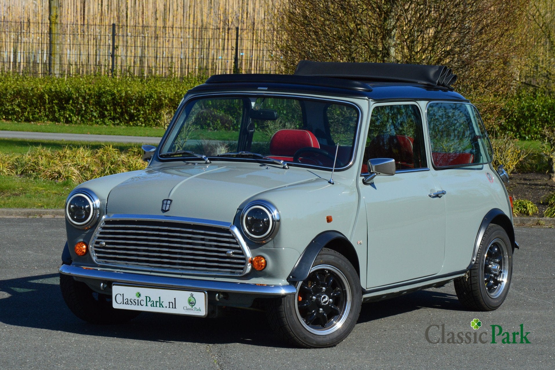 Rover Mini Cooper 1.3i Kensington (bj 1996, automaat), Auto's, Automaat, 53 pk, Rover, Zilver of Grijs