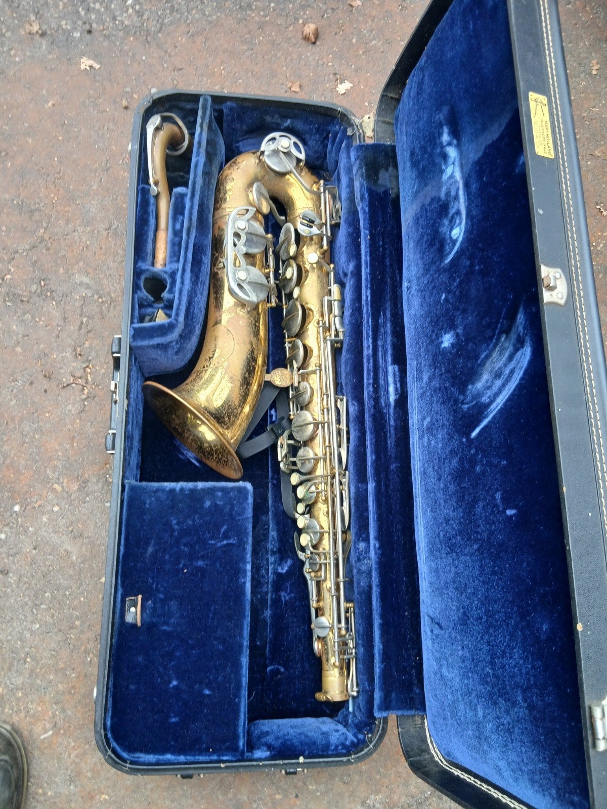 Vintage Buffet Crampon Evette Tenorsaxofoon – Complete Opkna, Ophalen of Verzenden, Tenor