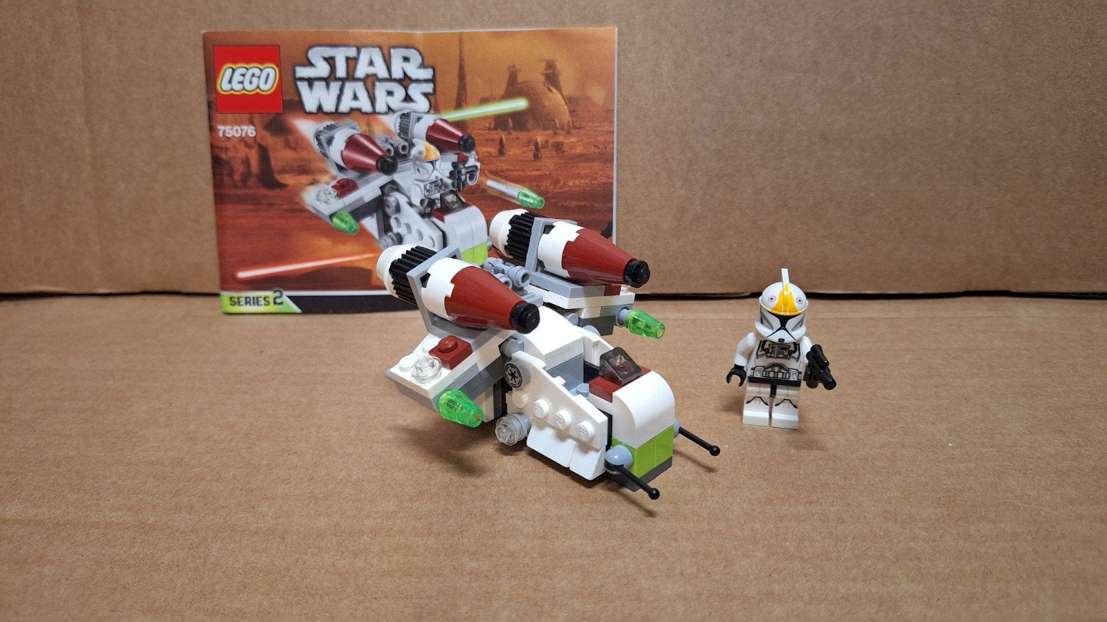 STAR WARS 75076 Republic Gunship microfighter series, Kinderen en Baby's, Speelgoed | Duplo en Lego, Ophalen of Verzenden, Zo goed als nieuw