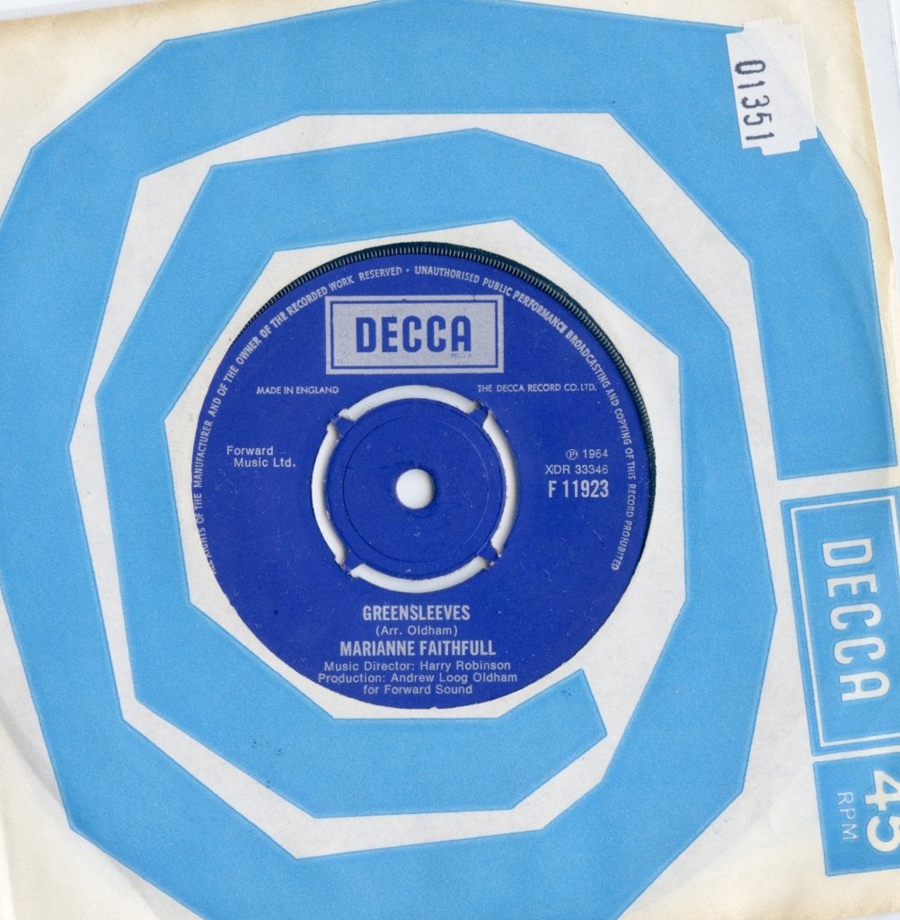 Marianne Faithfull - As Tears Go By (UK), Ophalen of Verzenden, Gebruikt, 7 inch, Pop