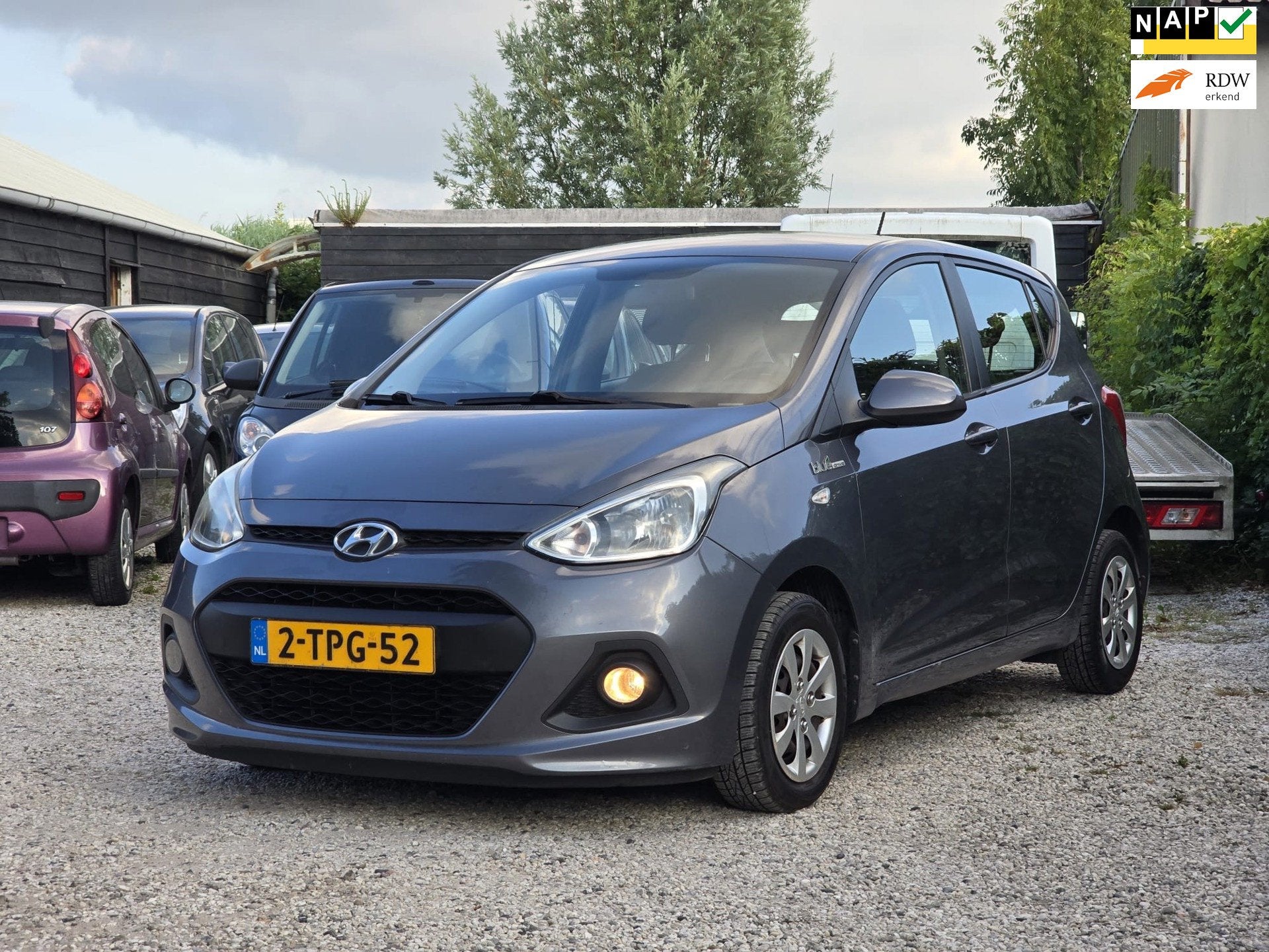 Hyundai I10 1.0i Go! Climate/Bluetooth/Navi/PDC, Voorwielaandrijving, Euro 5, Stof, Gebruikt