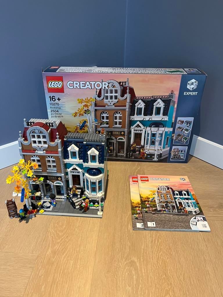 Lego creator expert 10270 bookshop modular, Kinderen en Baby's, Speelgoed | Duplo en Lego, Ophalen, Zo goed als nieuw, Complete set