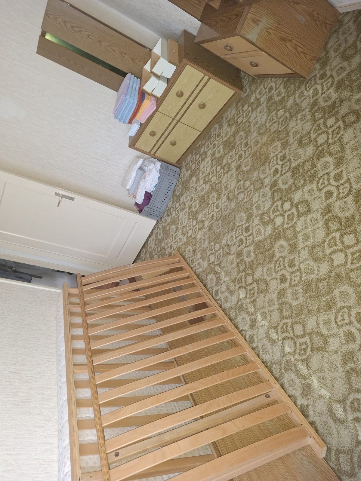 Complete slaapkamer met spiegelkast - Gratis af te halen, Huis en Inrichting, Ophalen of Verzenden, Gebruikt, Tweepersoons, Klassiek