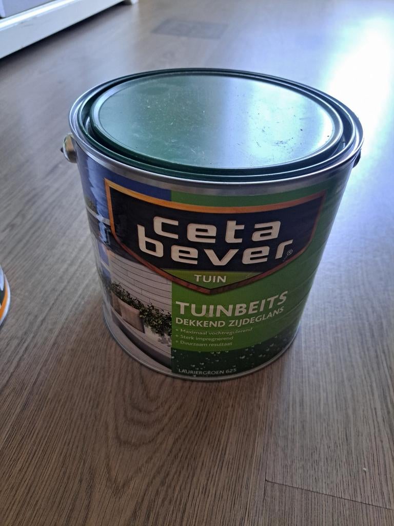 Cetabever  groen, Doe-het-zelf en Verbouw, Verf, Beits en Lak, Ophalen of Verzenden, Groen
