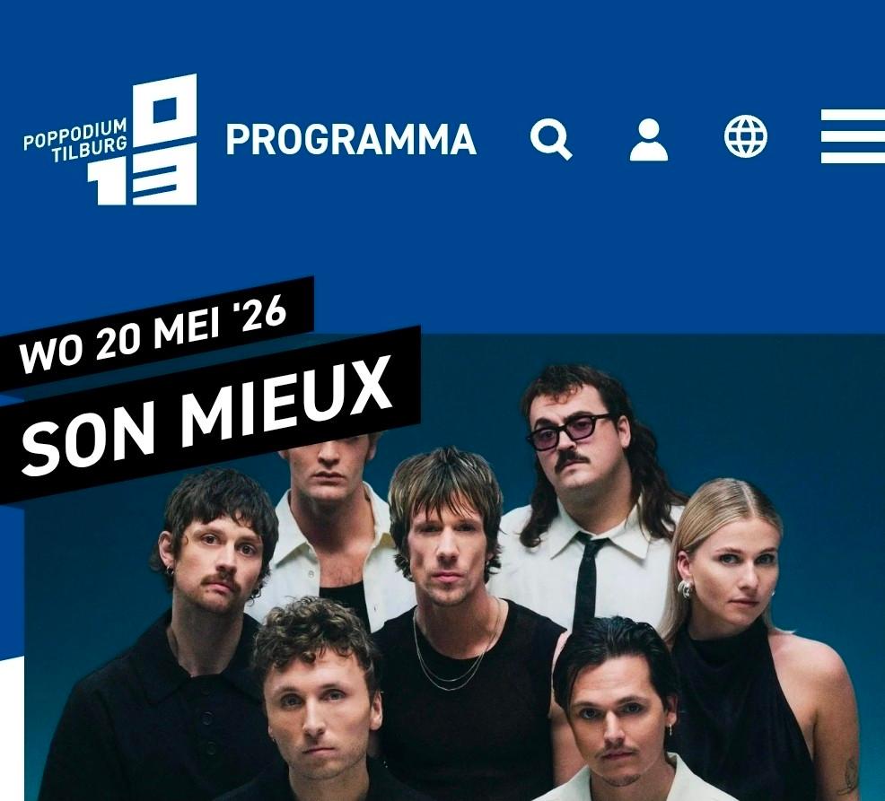 Son Mieux in 013, Twee personen, Mei