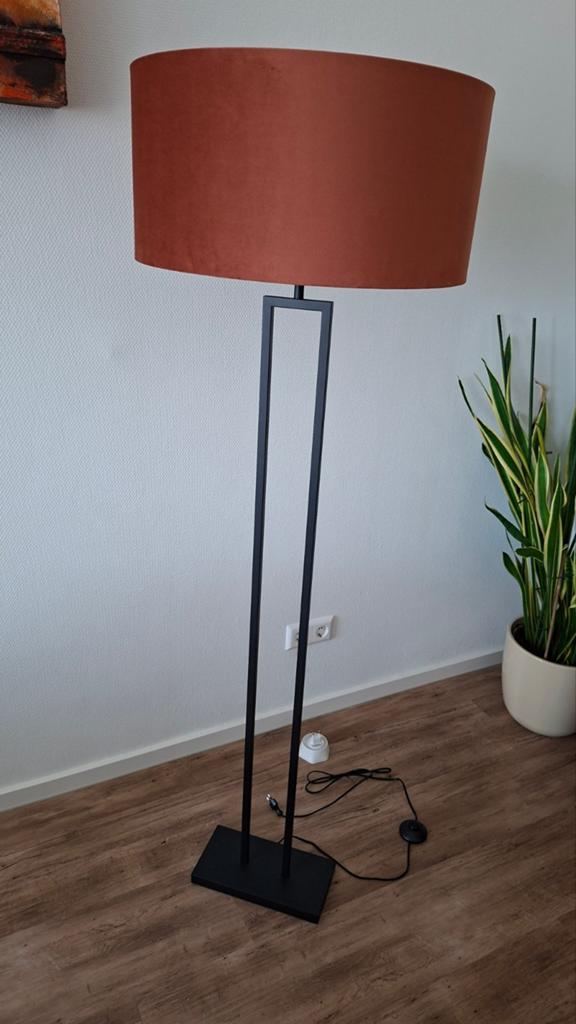 Vloerlamp en 2 tafellampen., Huis en Inrichting, Lampen | Vloerlampen, Ophalen, Zo goed als nieuw, 150 tot 200 cm