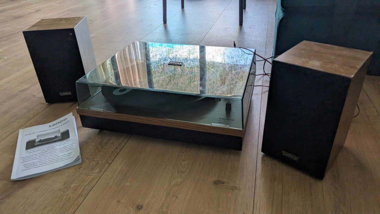 Lenco platenspeler met Bluetooth speakers (defect), Audio, Tv en Foto, Platenspelers, Ophalen, Niet werkend, Platenspeler, Overige merken